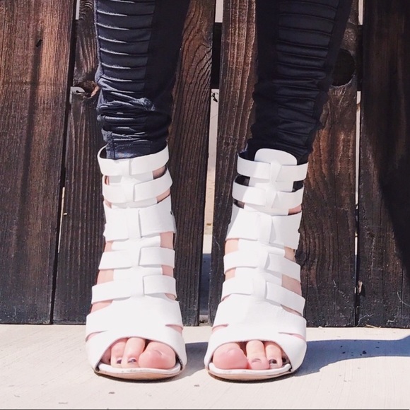 White Sam Edelman Heels - Picture 2 of 4